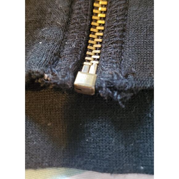 Rare Y2K Vintage Juicy Monogram Diamond Ring Black Hoodie M Zip-Up - Picture 9 of 9